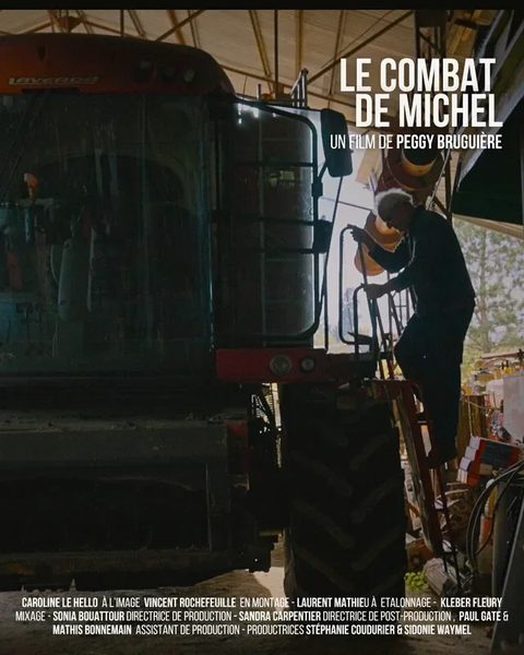Affiche du film Le combat de Michel